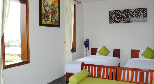 Двухместный номер Deluxe с видом на сад Hoi An Osaka Riverside Villa & Spa