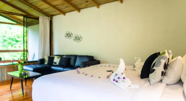 Люкс с видом на горы Hotel Quelitales