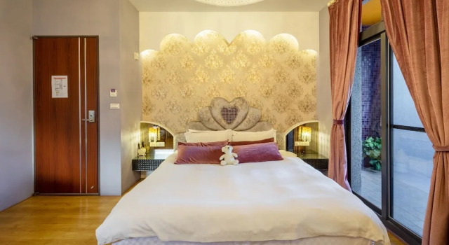 Двухместный номер Deluxe с балконом Queen Love Homestay