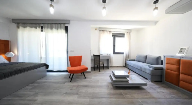 Двухместный номер Deluxe с балконом Boutique Residence Cosmopolis