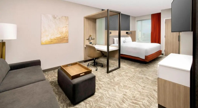 Двухместный люкс с видом на гавань SpringHill Suites by Marriott Punta Gorda Harborside