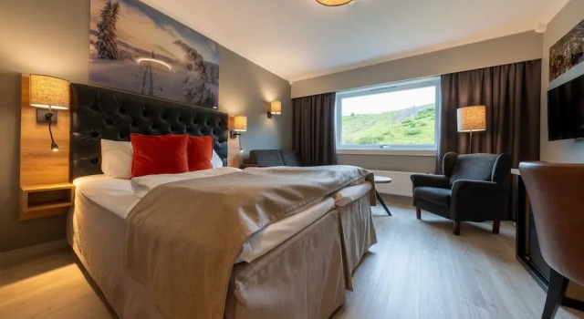 Habitación doble De lujo con vista a la montaña Storefjell Resort