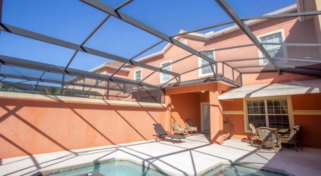 Коттедж Stunning 4 Bd w/ Pool Close to Disney 8940