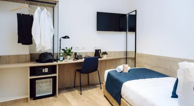 Одноместный номер Air Rooms Rome Airport by HelloSky