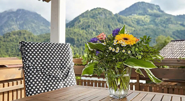 Апартаменты Ferienwohnung Hirschbergblick