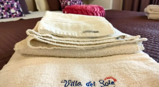 Полулюкс с балконом и с видом на город B&B Villa del Sole Relais