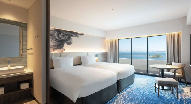 Номер Superior с видом на океан Grand Mercure Awaji Island Resort & Spa