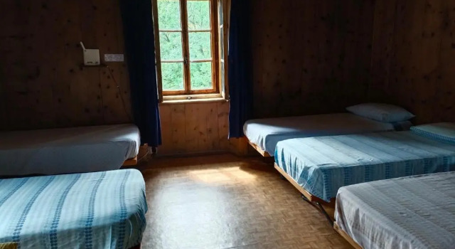 Кровать в общем номере Guesthouse Seghetto