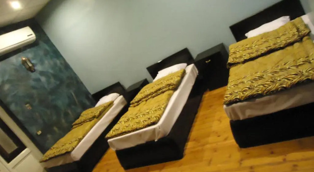 Seng i sovesal Freedom Hostel