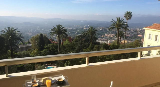 Residence de Croisset Vue panoramique Cote d Azur, Book Lejlighed Grasse Route Napoléon