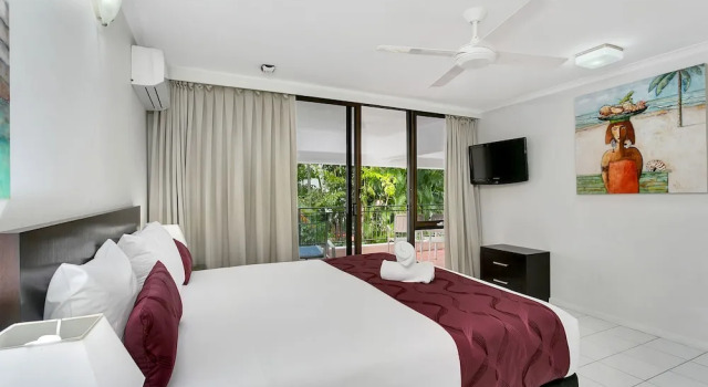 Апартаменты Standard с 2 комнатами с красивым видом из окна Roydon Beachfront Apartments