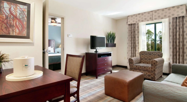 Четырёхместный люкс c 1 комнатой Homewood Suites by Hilton Slidell