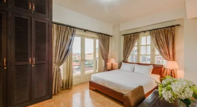 Семейный люкс с 2 комнатами City View Apartment