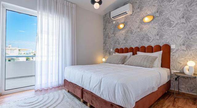 Апартаменты Luxury с балконом Phaedrus Living: Glyfada Seaview Luxury Penthouse