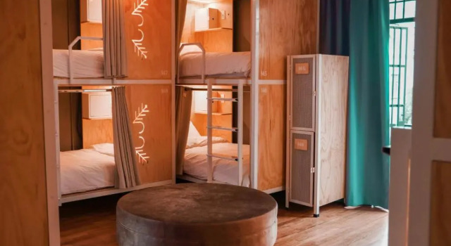 Кровать в общем номере (женский номер) Casa Pepe