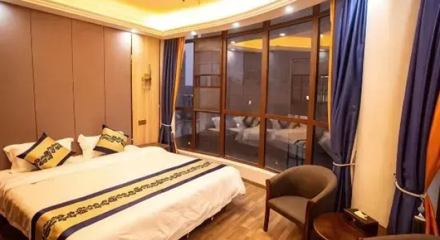 Люкс Deluxe Lu'an Yijing Boutique Hotel