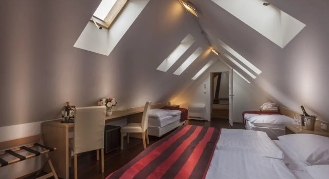 Четырёхместный номер Deluxe Little King Hotel U Malvaze