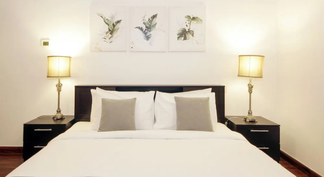 Апартаменты с частичным видом на море Sadaf Tower
