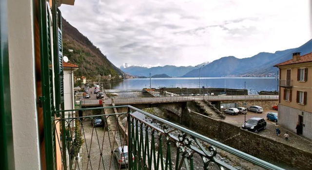 Studio mit Balkon und mit Seeblick Locanda Posta
