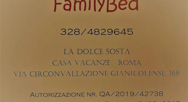 Апартаменты FamilyBed Roma Monteverde-Vaticano