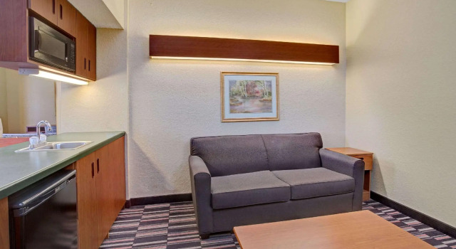Люкс Deluxe Microtel Inn & Suites by Wyndham Bushnell