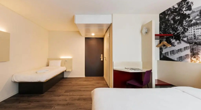 Трёхместный номер B&B HOTEL Zürich Airport