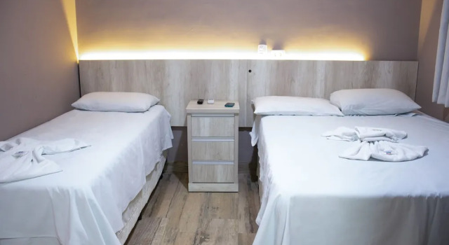 Трёхместный номер Deluxe Hotel Ipiranga Maringa