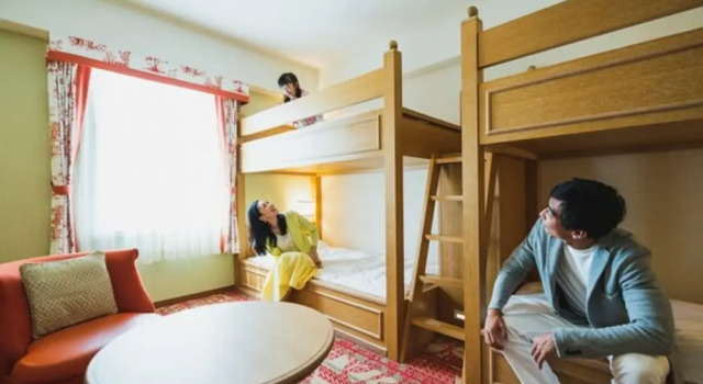 Четырёхместный номер Standard Hotel Nikko Huis Ten Bosch