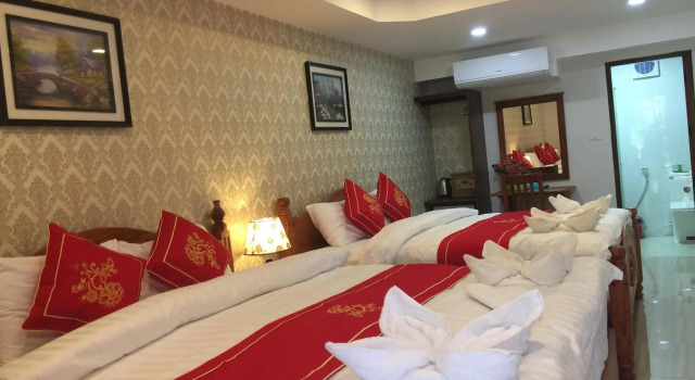 Трёхместный номер Standard с видом на реку Luang Prabang Golden Lotus Villa River View
