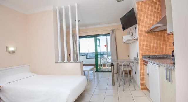 Апартаменты c 1 комнатой Apartamentos Olympia