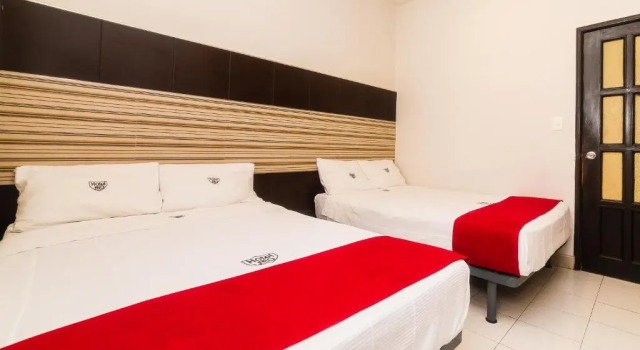 Четырёхместный номер Standard Hotel Río Puebla Centro