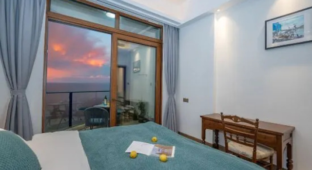 Люкс Deluxe Huatian·Hai Mansion Seaview Holiday Homestay (Beihai Old Street Underwater World Branch)