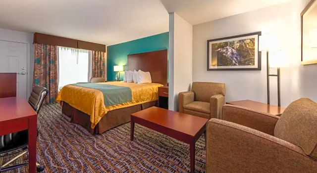 Двухместный люкс Sunset Motel Hood River