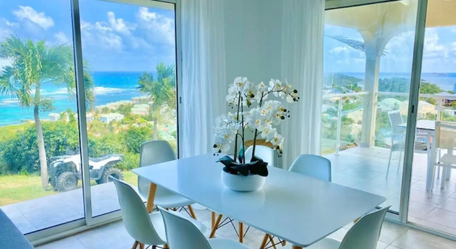 V5 Between sky and sea, Caribbean magical view, Rezervasyon Otel Oyster Pond otoparklı oteller, Otopark