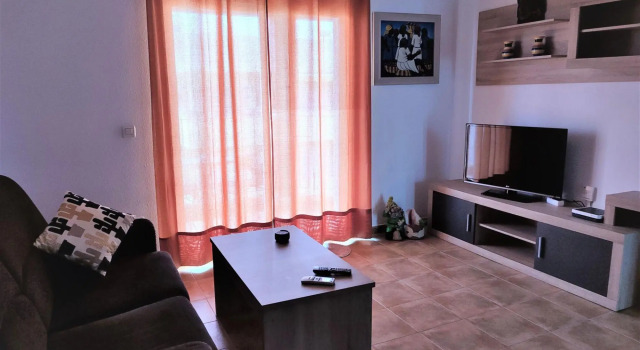 Spacious apartment in Villaricos with sea view