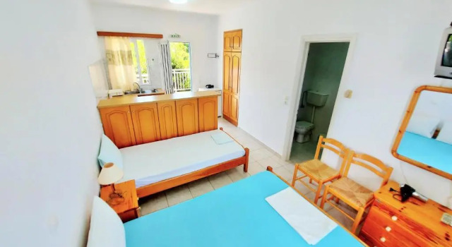 Трёхместная студия Standard Blue White Apartments - Kefallonia Poolside Retreats