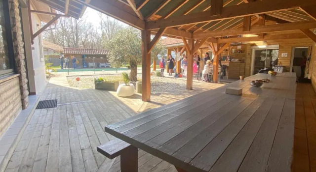 Коттедж Ensemble de 3 villas avec piscine chauffée, esprit détente