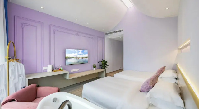 Двухместный семейный номер Standard с видом на океан Tangchi Seaview Resort