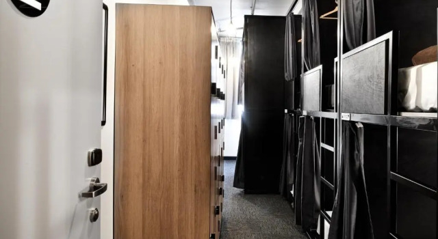 Кровать в общем номере The Pod Sydney