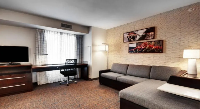 Двухместный люкс c 1 комнатой Residence Inn by Marriott Austin Airport