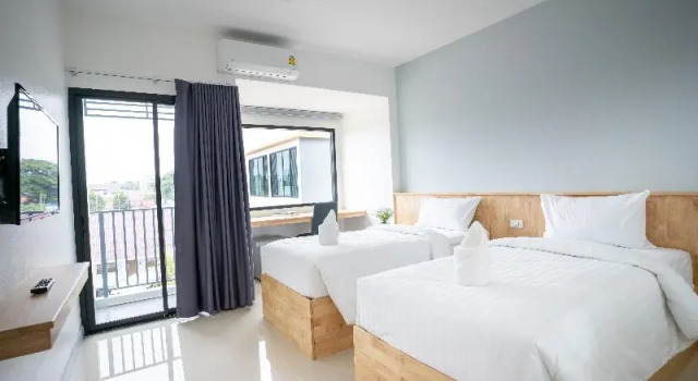 Двухместный номер Superior с балконом Meesuk ChiangRai Hotel, SHA Certified