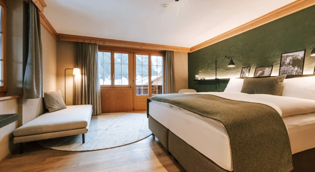 Двухместный номер Standard с балконом Hotel Fiescherblick