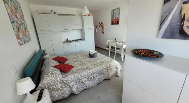 Студия с видом на море Rosato Sea View Apartment