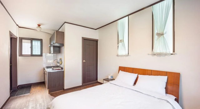 Номер Standard c 1 комнатой с видом на реку Gangchon Beautiful pet House Pension