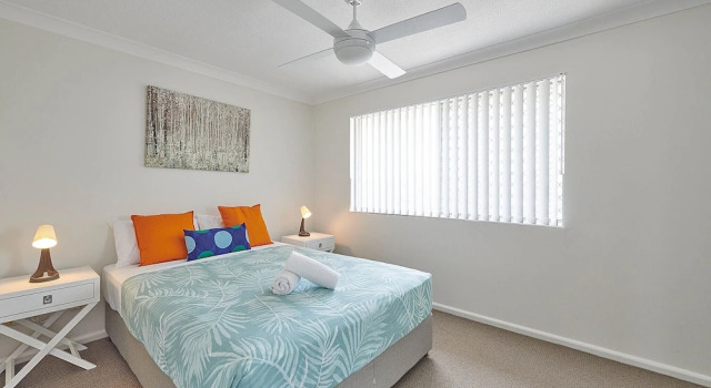Апартаменты с 2 комнатами с балконом и с видом на бассейн Cabarita Beachfront Apartments