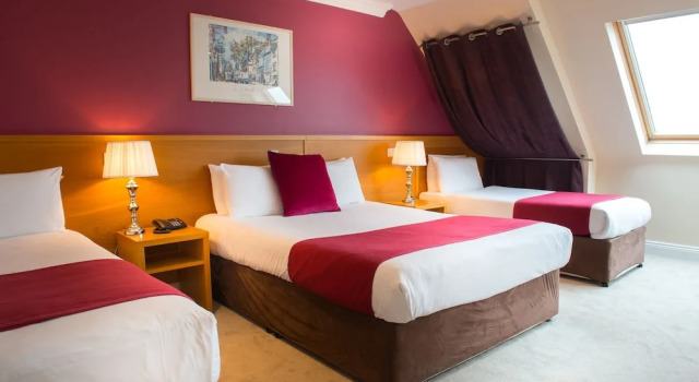 Четырёхместный номер Deluxe с видом на океан Hotel Ceann Sibeal