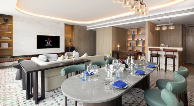 Двухместный клубный люкс HUALUXE Qingdao Licang by IHG