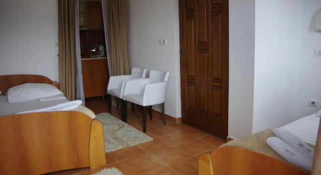 Студия с балконом и с видом на море Apartments and Rooms Teona