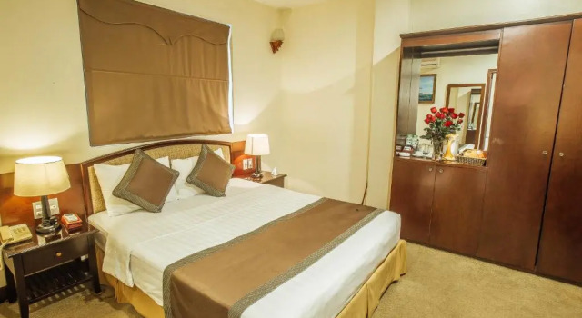 Двухместный номер Deluxe Muong Thanh Vinh Hotel