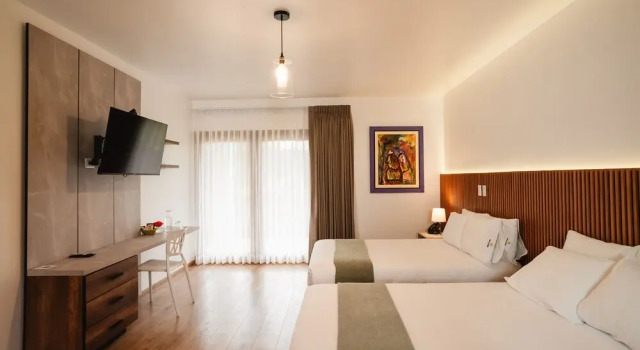 Superior Čtyřlůžkový pokoj Ensenada Hotel y Campo Hotel Asociado Casa Andina